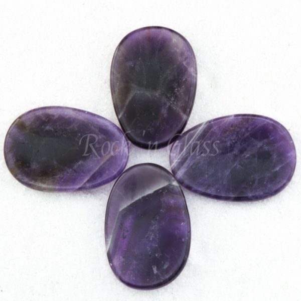 purple fluorite worry stone healing crystals 700x700