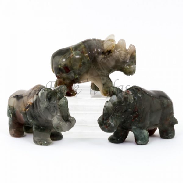 african bloodstone rhino totem animal carving 700x700