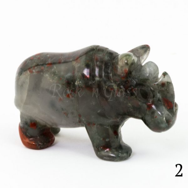 african bloodstone rhino totem animal carving right2 700x700