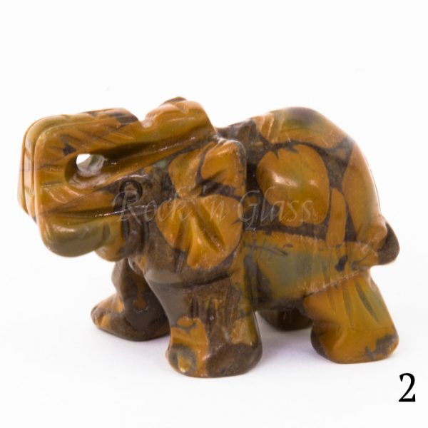 bamboo jasper elephant totem animal carving left2 700x700