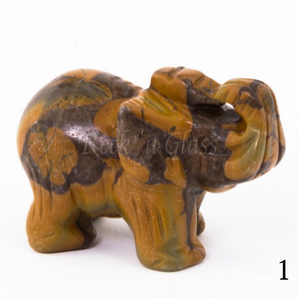 bamboo jasper elephant totem animal carving right1 700x700