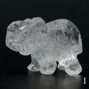crystal quartz elephant totem animal carving left1 700x700