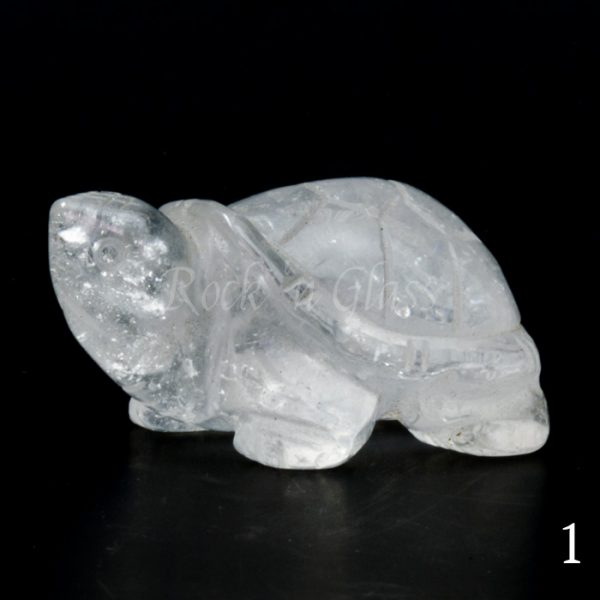 crystal quartz turtle totem animal carving left1 700x700