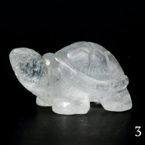 crystal quartz turtle totem animal carving left3 700x700