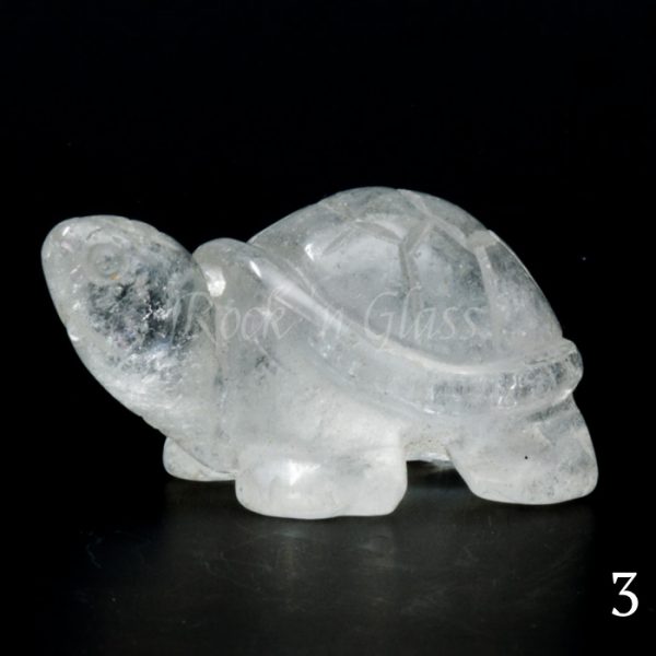 crystal quartz turtle totem animal carving left3 700x700