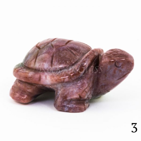 fancy jasper turtle totem animal carving right3 700x700