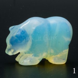 opalite bear totem animal carving left1 700x700