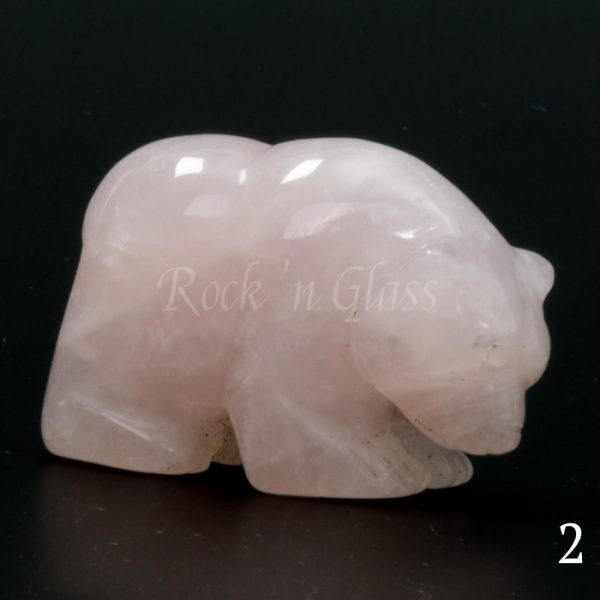 rose quartz bear totem animal carving right2 700x700