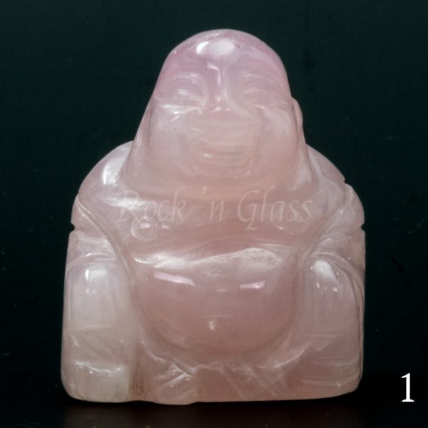 rose quartz buddha gemstone carving front1 700x700