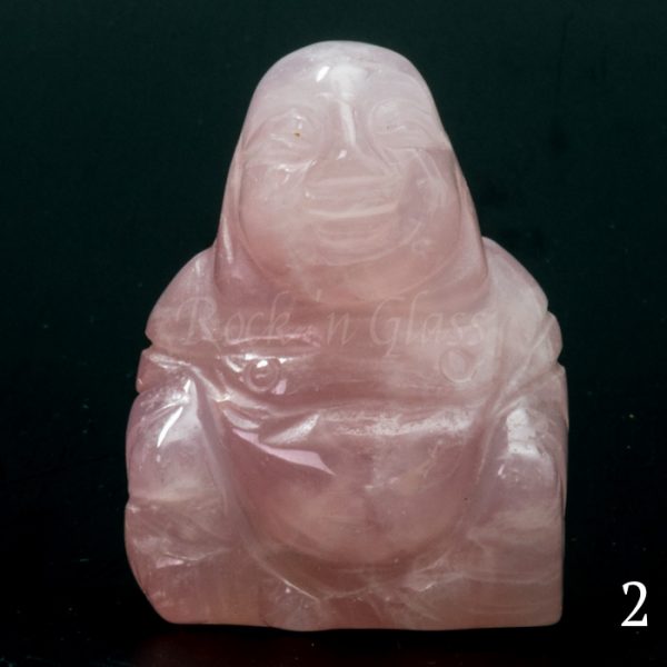 rose quartz buddha gemstone carving front2 700x700
