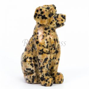 dog dalmatian jasper totem animal carving right 700x700