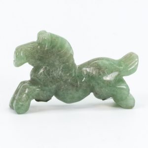 horse green aventurine totem animal carving left 700x700