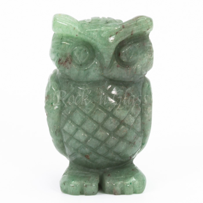 Owl Green Aventurine - Rock N Glass