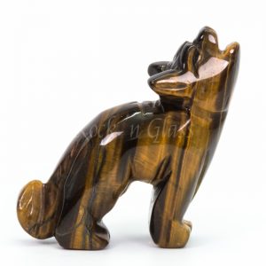 wolf tiger eye totem animal carving right 700x700