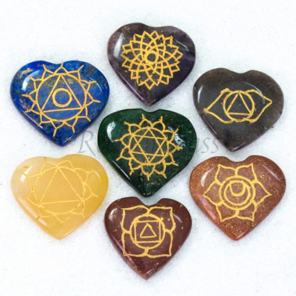 hearts chakra stone set healing crystal 700x700