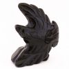 eagle obsidian flying totem animal carving left 700x700