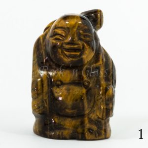 tiger eye buddha walking gemstone carving front1 700x700