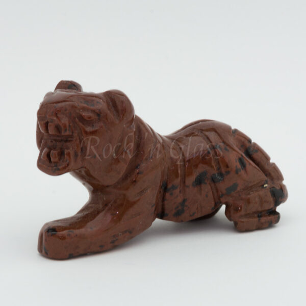 tiger mahogany obsidian spirit totem animal carving left 1000x1000