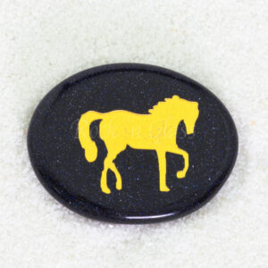 bluestone horse spirit healing animal pocket totem stone 1000x1000