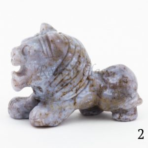 fancy jasper lion totem animal carving left2 700x700