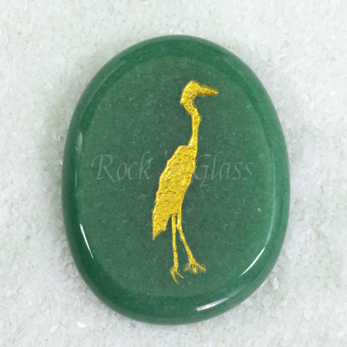 Heron Green Aventurine - Rock N Glass