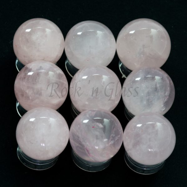 rose quartz gemstone crystal sphere 20mm 700x700