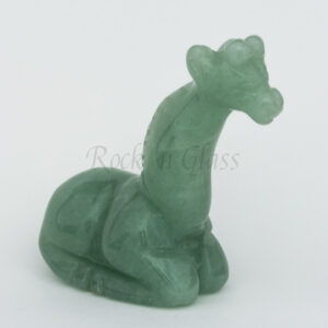 giraffe green adventurine sitting totem animal carving right 700x700