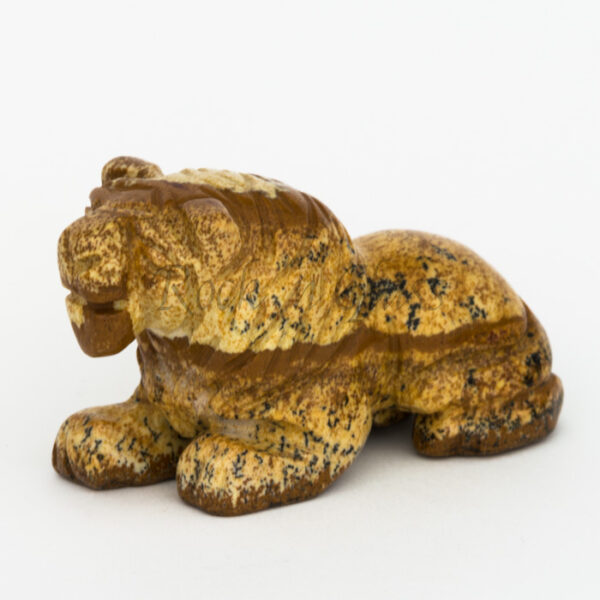 lion african picture jasper totem animal carving left 700x700