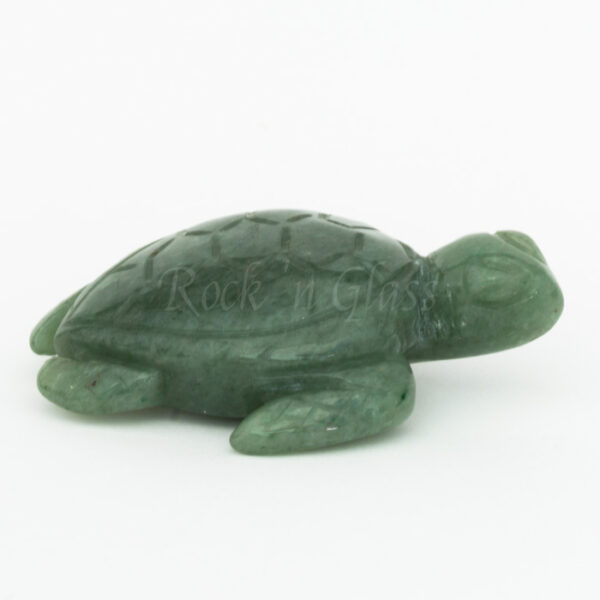 sea turtle green adventurine totem animal carving right 700x700