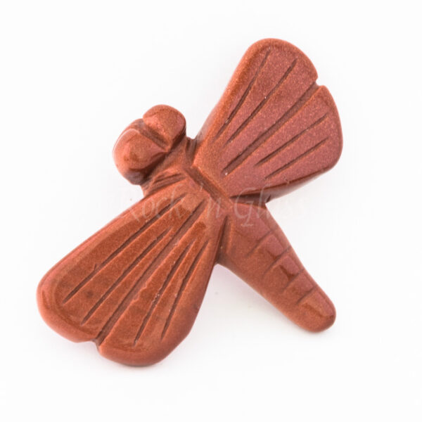 dragonfly goldstone totem animal carving left 700x700