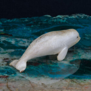 beluga whale moose antler spirit animal totem carving healing crystal back 1000x1000