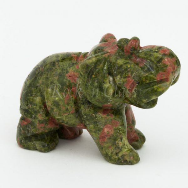 unakite elephant totem animal carving healing crystal right 700x700