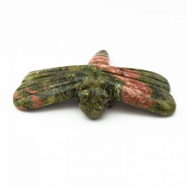 unakite dragonfly totem animal carving healing crystal front 700x700