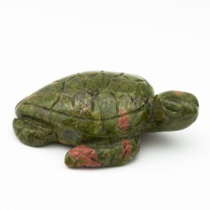 unakite sea turtle totem animal carving healing crystal right 700x700