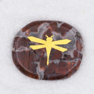 dragonfly brecciated jasper spirit animal totem healing stone 700x700