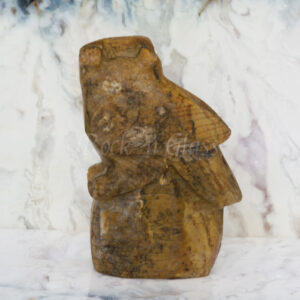 owl jasper spirit totem zuni fetish carving michael coble back 700x700