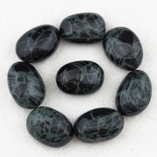 spiderweb obsidian tumbled stone healing crystal 1000x1000