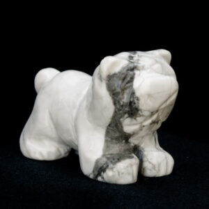 dog howlite bulldog spirit totem gemstone animal carving right 1000x1000