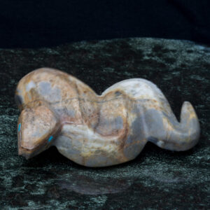 snake picasso marble spirit totem zuni fetish carving michael coble front 1000x1000