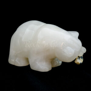 bear walking fish quartz spirit totem gemstone animal carving right 1000x1000
