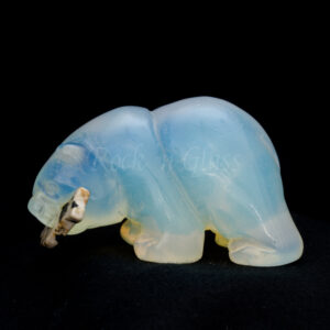 bear with fish opalite spirit totem gemstone animal carving side 1000x1000