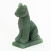 cat egyptian green aventurine spirit totem gemstone animal carving left 1000x1000