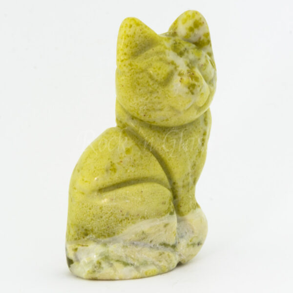 cat serpentine spirit totem gemstone animal carving right 1000x1000