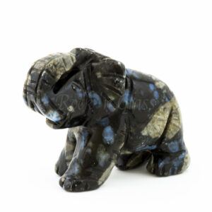 elephant que sera spirit totem gemstone animal carving left 1000x1000