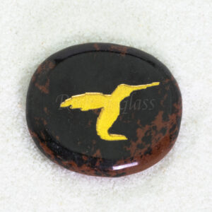 mahogany obsidian hummingbird spirit healing animal pocket totem stone 1000x1000