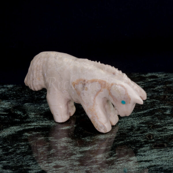 horse fishrock zuni fetish crystal carving andres quandelacy front 1000x1000