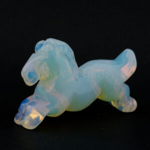 horse opalite spirit totem crystal gemstone animal carving left 1000x1000