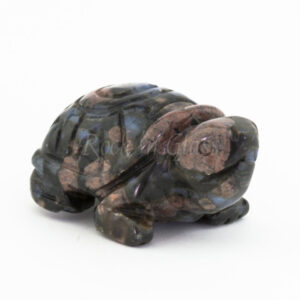 turtle que sera spirit totem crystal gemstone animal carving front 1000x1000