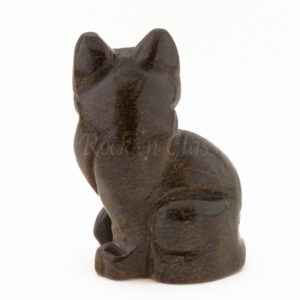 cat tigereye spirit totem gemstone crystal animal carving back 1000x1000
