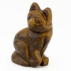 cat tigereye spirit totem gemstone crystal animal carving left 1000x1000